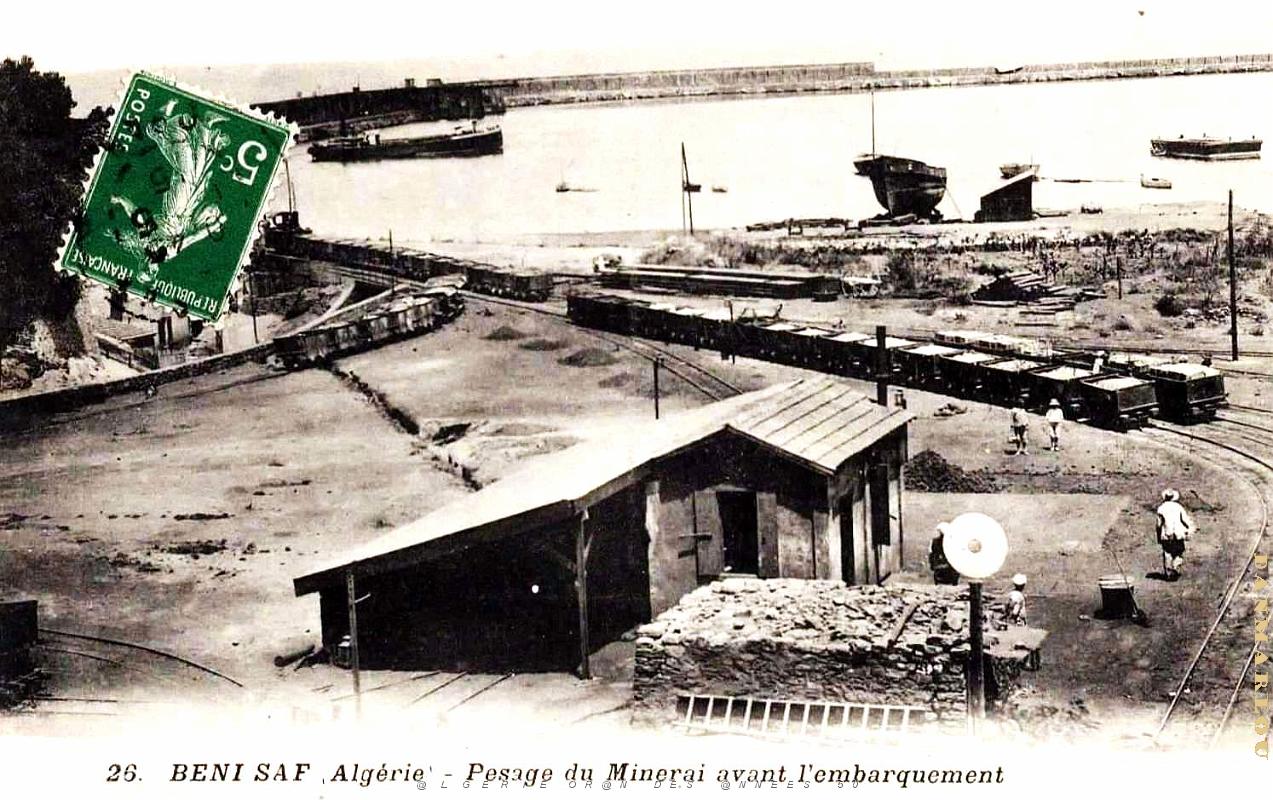 Beni-Saf - Pesage du Minerai - 1915.jpg